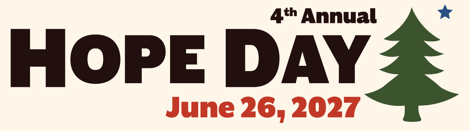4th Annual Hope Day, June 26, 2027